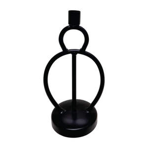 Home Decorative Iron <b>Candle</b> Stand Matt Black <b>Colour</b> <b>Candle</b> Holders for Tabletop & Home Decoration Handmade Bulk - Product Image 3