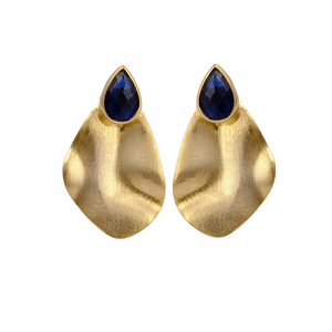 Quartz améthyste vert rond plaqué or lunette martelé conception goujon nouvelle pierre précieuse pierre de naissance fantaisie bijoutier conception goujons boucles d'oreilles - Product Image 5