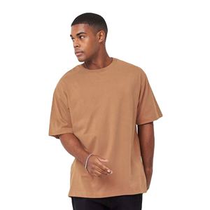 T-shirt unisexe à manches courtes surdimensionné en jersey 100% coton de haute qualité, streetwear, logo personnalisé, taille plus pour homme, respirant, personnalisé - Product Image 2