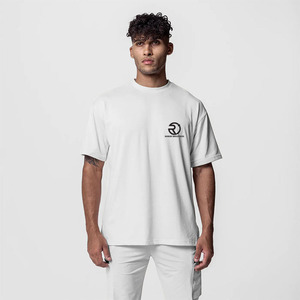 Camiseta Informal Holgada de Manga Corta para Hombre, de Secado Rápido, Transpirable, Estilo Jersey, para Primavera y Verano, con Dobladillo Abierto - Product Image 4