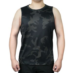 T-shirt sans manches respirant pour la chasse et la pêche, séchage rapide, équipement d'extérieur d'été, chemises de camouflage, col rond, gilet pour homme respirant - Product Image 4