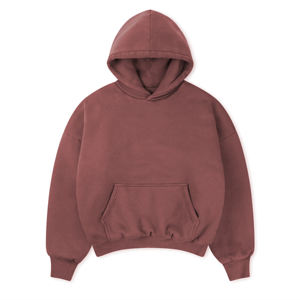 Meilleure vente Pull à capuche brodé de logo de qualité Conception d'épaule tombante pour l'hiver Marque privée Prix bas du fabricant - Product Image 5