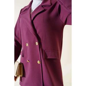 Chaqueta de mujer Magenta Crepe - Product Image 2