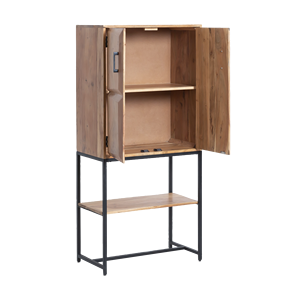 Gabinete de madera y metal de Acacia Ava - Product Image 2