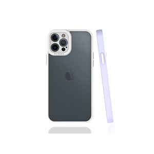 Étui de protection en silicone Netzy Lilac SAFAMIMA Series pour iPhone 12 Pro & 14 Plus, coque de téléphone portable en TPU souple, modèle 9A - Product Image 1