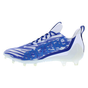 Chaussures de football Adidas Adizero pour homme, couleur blanc/bleu |   100% authentique - Product Image 4