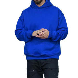 Personalizado al por mayor orgánico 100% algodón sudaderas con capucha de los hombres Unisex Streetwear Oversized Basics invierno de alta calidad con capucha - Product Image 3