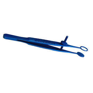 Juego de instrumentos oftálmicos de acero inoxidable, fórceps redondos de chalazión de 8mm, herramienta quirúrgica Manual para ojos, aprobado por CE, reutilizable, autoclavable - Product Image 6