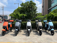 Cyclomoteur électrique à deux roues longue portée hors route petite moto électrique vélo Scooter électrique pédale approuvé 2024