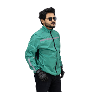 Veste coupe-vent motard intelligente et confortable pour hommes Manteau anti-poussière formel pour les jours venteux - Product Image 6