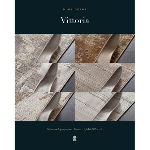 พรมวิสโคสและโพลีเอสเตอร์แบบขายส่ง รุ่น VITTORIA VI004 สีครีม ผลิตด้วยเครื่องจักรจากตุรกี สำหรับห้องนั่งเล่น โรงแรม และโครงการต่างๆ - Product Image 3