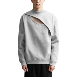 Pull en polyester/coton de haute qualité sweats à capuche pour hommes sweat Streetwear survêtements polaire lourde brodé numérique - Product Image 3