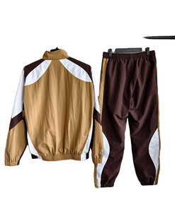 ชุดวอร์มผ้าไนลอนกันลมสำหรับผู้ใหญ่เสื้อกันลมใส่ได้ทั้งชายและหญิงดีไซน์แนวสตรีทโอเวอร์ไซส์ระบายอากาศได้ดีใส่ในฤดูหนาว - Product Image 2