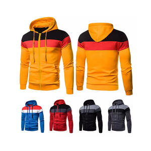 เสื้อฮู้ดดี้ผ้าโพลีเอสเตอร์ผสมแบบมีซิปเต็มตัว สีทูโทน ทรงโอเวอร์ไซส์ สำหรับสุนัข  พร้อมโลโก้สั่งทำพิเศษ  ผ้าฟลีซเนื้อผ้าฝ้าย - Product Image 6