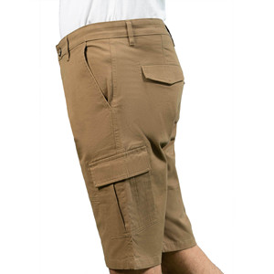 Vente chaude Nouvelle Mode Hommes Cargo Shorts Logo Personnalisé Impression Solide Motif Poches Avant Street Wear Été Vente Courte - Product Image 4