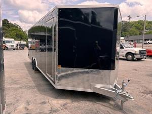 New V-nose 8.5x24 XLT Pro Enclosed <b>Cargo</b> <b>Trailer</b> Heavy Duty Car <b>Trailer</b> - Product Image 3