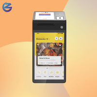 Terminal de point de vente portable Z108 avec imprimante thermique 80 mm, lecteur de codes-barres et caisse enregistreuse pour paiement et facturation