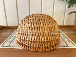 Cesta Colgante de Pared Artex Green Earth, Forma Rectangular, Hecha a Mano, Ecológica, de Ratán Natural, Moderna, para Almacenamiento - Product Image 4