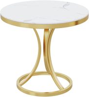 Marmor-Top Wandmontage Design Weißer Beistelltisch Modernes Design für Ihr Wohnzimmer oder Loungebereich