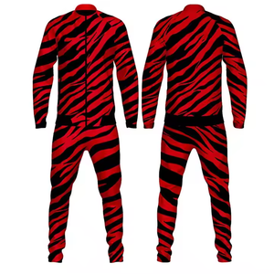 ชุดวอร์มสองชิ้นผ้าไนลอนสำหรับเล่นกีฬาในยิมของผู้ชายเสื้อผ้าลำลองสีพื้นพิมพ์โลโก้ขนาด XL - Product Image 5