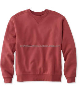 Jersey de lana de algodón de alta calidad para hombre, Sudadera con cuello redondo y logotipo personalizado, sudaderas con capucha de talla grande para invierno, forro personalizado - Product Image 2