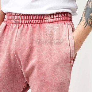 Pantalon de survêtement classique à l'acide pour hommes avec coupe décontractée et poches latérales profondes Joggers doux à l'acide avec un look Streetwear élégant - Product Image 6