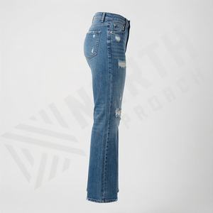 Pantalones de Campana para Mujer con Logotipo Personalizado, Último Diseño en Ropa Deportiva, Pantalones de Campana de Felpa, MOQ Bajo, OEM, Pantalones Modernos de Primera Calidad - Product Image 3