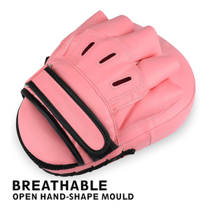 Mitaines de frappe légères personnalisées, coussinets de frappe pour la boxe, le MMA, le kickboxing, la boxe thaïlandaise, entraînement, fabriquées en cuir PU, couleurs et tailles personnalisées - Product Image 2