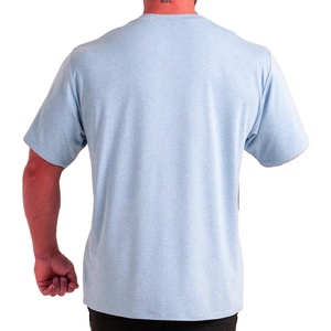 Camiseta Deportiva Personalizada de Color Liso, Corte Regular, 100% Algodón Ecológico, Transpirable, para Entrenamiento, Fitness, Atlética, Larga y Corta - Product Image 6