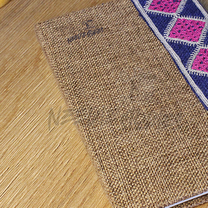 Pakistan nhà sản xuất của tay thêu denim máy tính xách tay markhor thiết kế, 60 gam giấy - Product Image 4