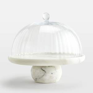 Dernier modèle Marbre noir Design attrayant Vente à chaud Stand à cupcakes en marbre Accessoires pour fêtes de festivals - Product Image 3