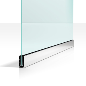 Custom Modern Design Frameloze Gehard Glas Reling Systeem Indoor Outdoor <span class=keywords><strong>U</strong></span> Kanaal Aluminium Leuning Voor Balkon Trapdek - Product Image 4