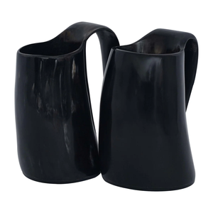 Modern Design Buffalo Horn Mug Drinking Horn Customized logo Wholesale Buffalo Horn Mug - Product Image 4