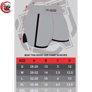 Ropa de boxeo personalizada por sublimación para adultos, pantalones cortos Mma para hombres, ropa de artes marciales, pantalones cortos de entrenamiento físico para ropa Mma - Product Image 6