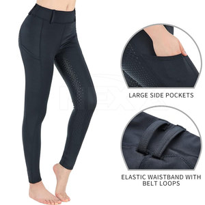 Pantalones de Montar a Caballo NEXX SPORTS al por Mayor, de Cintura Alta, Secado Rápido, Transpirables, para Mujer, Material Spandex/Nylon, Colores y Logotipo Personalizables - Product Image 5