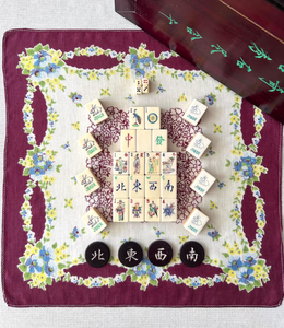 Tùy chỉnh mahjong gạch thu cổ điển mAh jongg Set/Thỏ jokers 152 nguyên sơ xương & tre gạch - Product Image 4