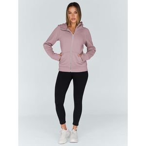OEM vente en gros vêtements décontractés 100% coton pas cher prix femmes pull à capuche de haute qualité Top femmes sweats à capuche avec pouce entier - Product Image 6