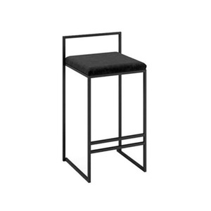 Tabouret élégant en fer antique avec finition vintage parfait pour les intérieurs rustiques des maisons classiques et les salles à manger traditionnelles - Product Image 2