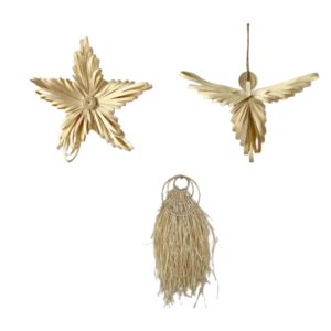 Miroir en osier Offre Spéciale Vietrustic miroir en paille jacinthe d'eau pour décor de salon - Product Image 1