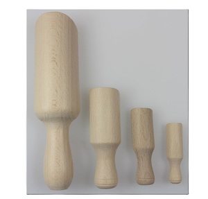 Cuillère en bois écologique Scooper cuillère à café artisanat Promotion personnalisée café grande cuillère ronde en bois pour la protéine en poudre - Product Image 1