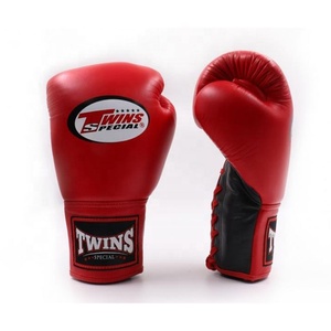 Gants de boxe sur mesure de qualité supérieure, très demandés, pour jumeaux, gants de sparring de qualité supérieure, gants d'entraînement à lacets pour jeunes et adultes - Product Image 2