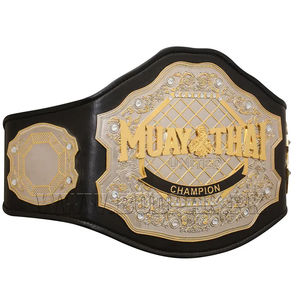 Ceinture de lutte en cuir pour le championnat du monde poids lourd, épaisseur 6 mm, taille adulte, qualité professionnelle - Product Image 3