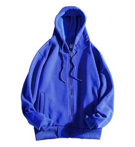 Sweat à capuche zippé décontracté et élégant en coton 100 % à manches longues, personnalisable, pour streetwear, collection 2025, vente en gros à prix abordable - Product Image 2