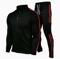 Dernière mode, haute qualité, respirant, imprimé, polyester/coton, ensemble de sport 2 pièces, longueur intégrale, léger, séchage rapide