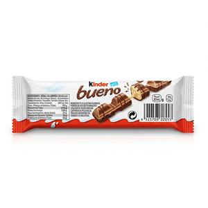 ช็อคโกแลต Kinder Bueno พรีเมี่ยมพร้อมเวเฟอร์กรอบและครีมเฮเซลนัทสำหรับผู้นำเข้าขายส่ง - Product Image 1