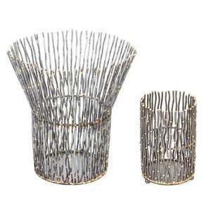 Portavelas votivas de metal personalizado para interiores y exteriores, soporte para velas de té, decoración para el hogar, hotel, oficina, bodas y fiestas. - Product Image 1