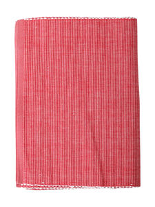 Mantel Individual de mesa de comedor de polialgodón rojo de lujo moderno tejido de lino RIB cuadrado patrón sólido hogar cocina al aire libre hoteles bodas - Product Image 3