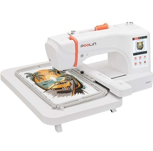 Machine à broder In Stock Pool inns EOC06, écran tactile 7 pouces, zone de broderie 7,9''x11'', machine à broder informatisée pour la maison - Product Image 1