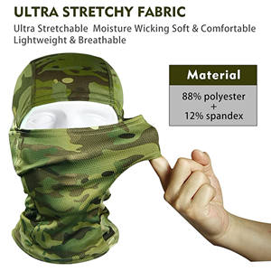 Nouveauté : cagoule personnalisée style camouflage pour hommes et femmes, idéale pour le sport, la chasse, l'entraînement, le cyclisme, le ski, résistante au vent - Product Image 3