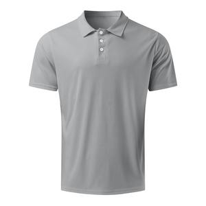 Polo de Golf de rendimiento para hombre, camisa de manga corta de Color sólido seco, Polo de Golf informal para hombre, Manga corta seca de Color sólido - Product Image 1